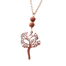 Joyería de collar de árbol de la vida de cobre de la vendimia